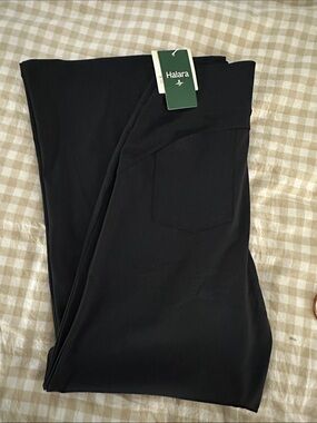HALARA Black Jogger Pants with Back Pocket